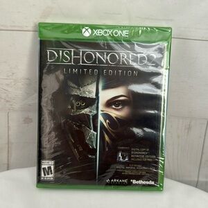 X-Box One Dishonored 2 Limited Edition Game New Sealed